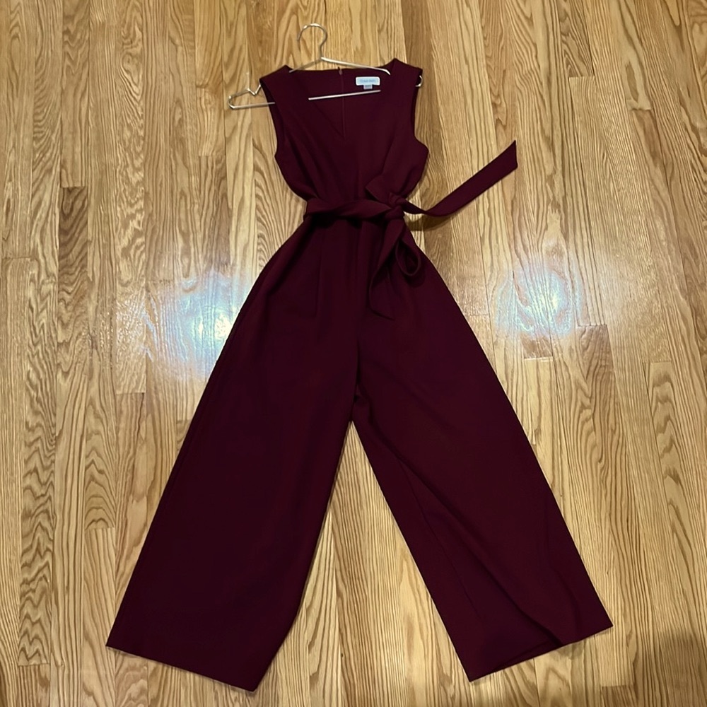 Red jumpsuit